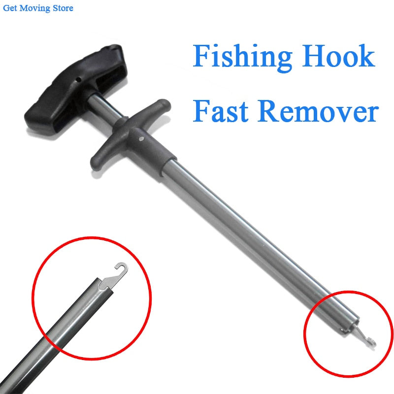 T Shaped Hook Remover, 17cm S Size T Shaped Portable Fish Hook